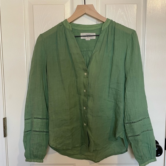 Trovata Tops - Trovata Birds of Paradise Quincy Blouse Size XS
